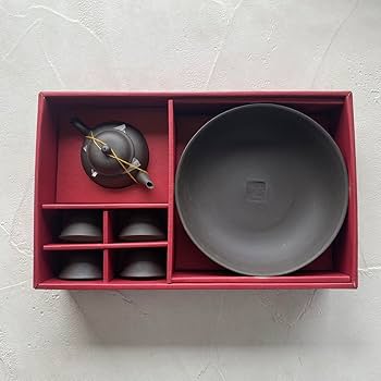 Amazon.co.jp: 清香 チンシャオ 中国茶器セット 合成漆器